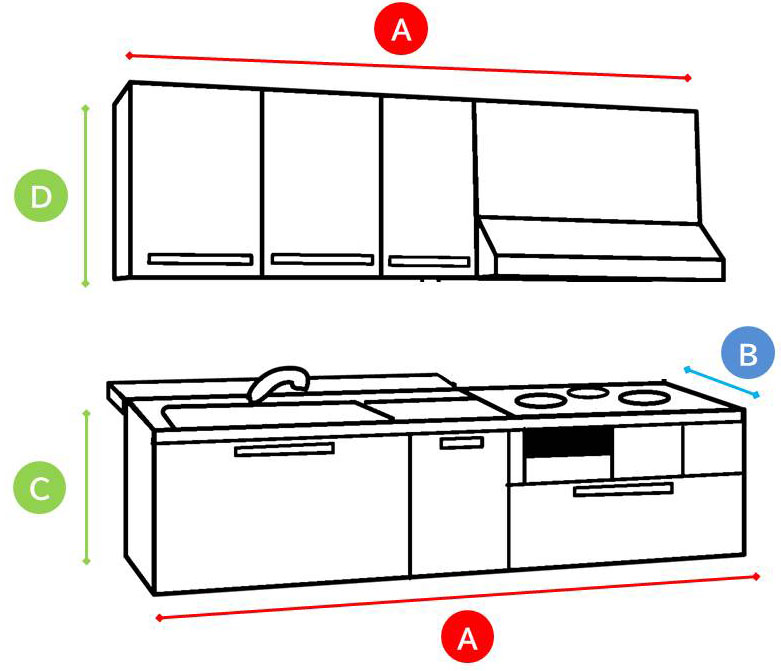 キッチンサイズ