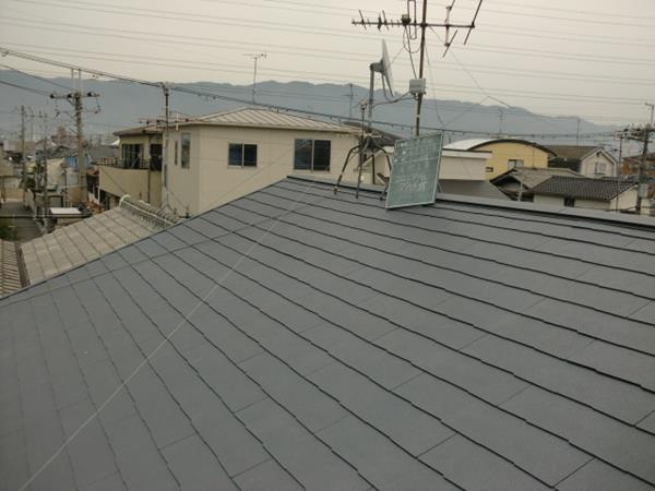 耐震リフォーム工事（屋根の軽量化）　八尾市