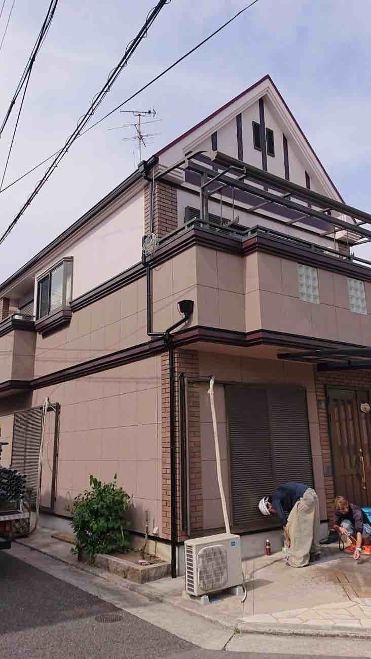 八尾市で屋根外壁塗装をして外観のイメージチェンジをしました