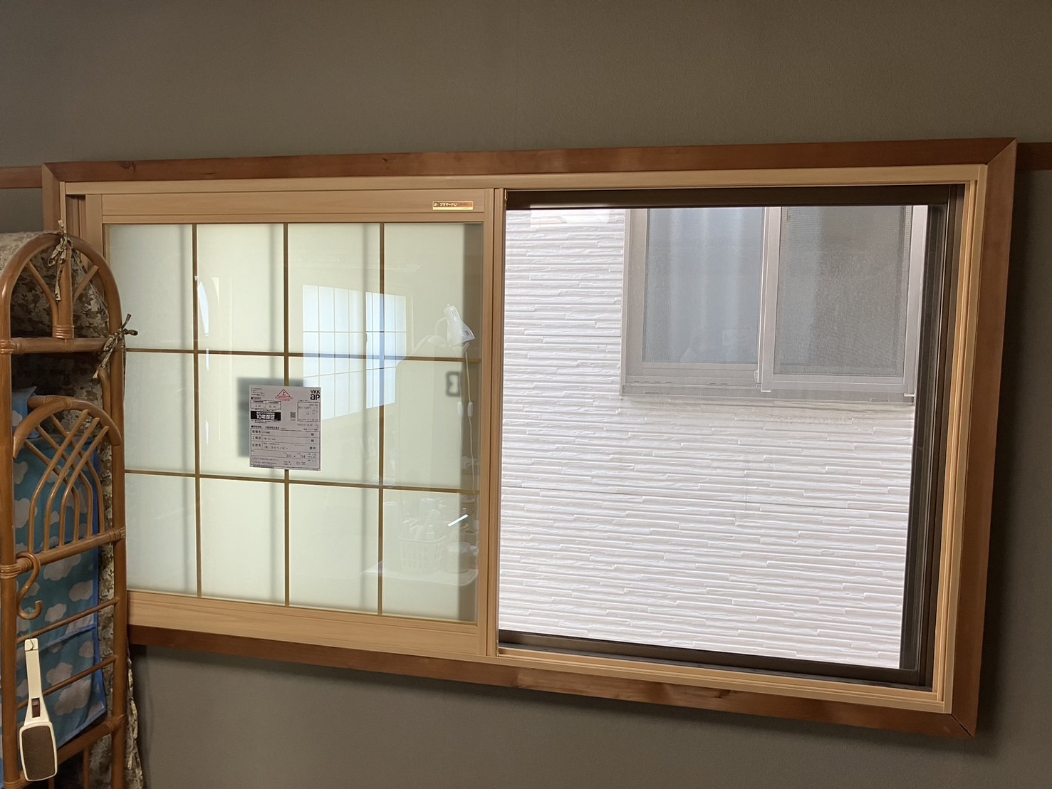 東大阪市で和室に内窓を取付させて頂きました。