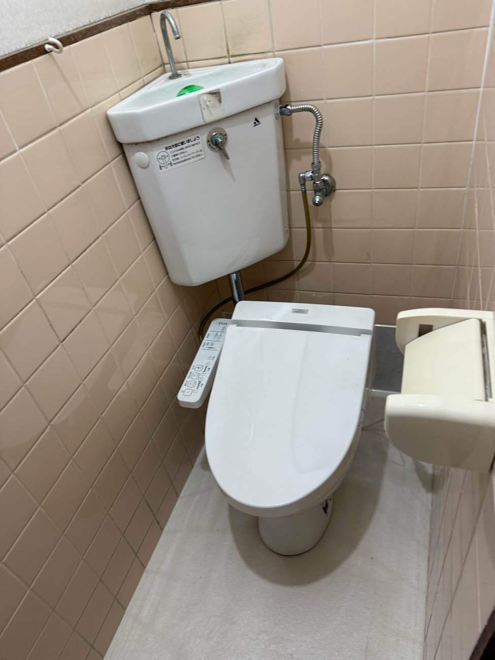 トイレ再設置